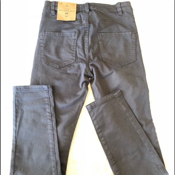 H&M Women’s Skinny Jeans — Size 26 / 4 — NWT — Dark Gray - Picture 6 of 8